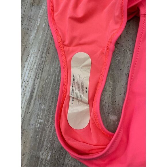 Aerie Charms Blow Pop Bubblegum Pink One Piece Swimsuit Sz XL NEW - Picture 4 of 7